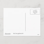 Het Briefkaart van Kerstmis (Achterkant)