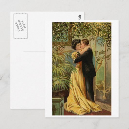 Het Briefkaart van Kerstmis (1911) (Voorkant / Achterkant)