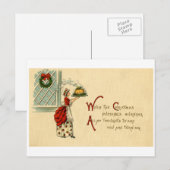 Het Briefkaart van Kerstmis (ca. 1915) (Voorkant / Achterkant)