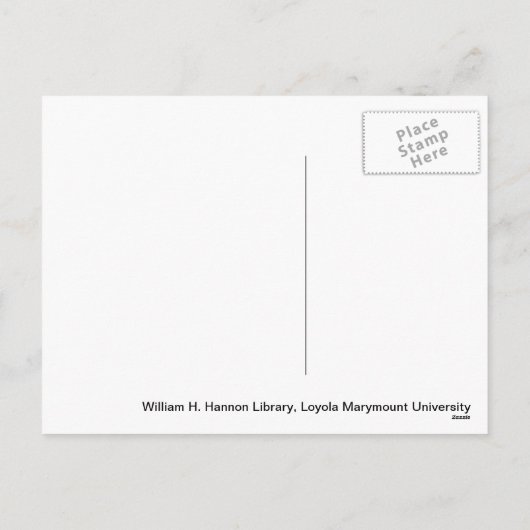 Het Briefkaart van Kerstmis (ca. 1920) (Achterkant)