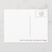 Het Briefkaart van Kerstmis (ca. 1920) (Achterkant)