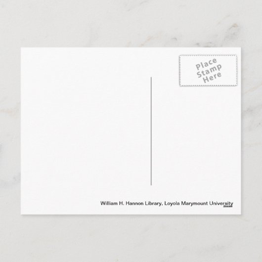 Het Briefkaart van Kerstmis (ca. 1920) (Achterkant)