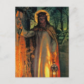 Het Briefkaart van Kerstmis - Licht van de Wereld (Voorkant)