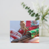 Het Briefkaart van Kerstmis van Aussie (Staand voorkant)