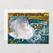 Het Briefkaart van Kerstmis van de Herfsten van (Voorkant / Achterkant)