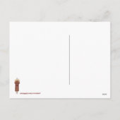 Het Briefkaart van Kerstmis van de Kerstman van (Achterkant)