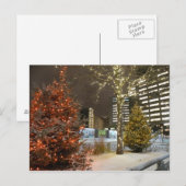 Het Briefkaart van Kerstmis van Detroit (Voorkant / Achterkant)