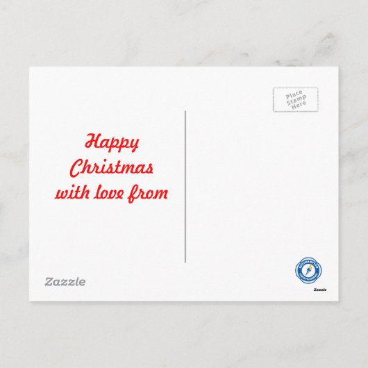 Het Briefkaart van Kerstmis van drie Koningen (Achterkant)