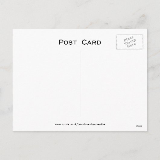 Het Briefkaart van Kerstmis van Noel van Joyeux (Achterkant)