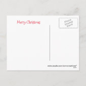 Het Briefkaart van Kerstmis van Pitbull van de (Achterkant)