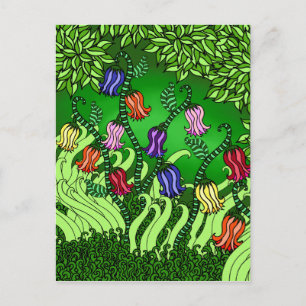 Het Briefkaart van Klokbloemen