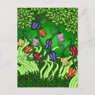 Het Briefkaart van Klokbloemen