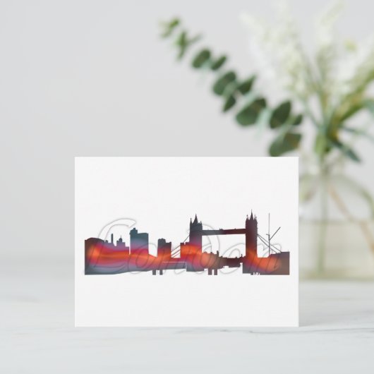 Het Briefkaart van Londen (Staand voorkant)