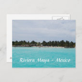 Het Briefkaart van Mexico (Voorkant / Achterkant)