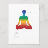 Het Briefkaart van OM Lotus Chakras (Voorkant)