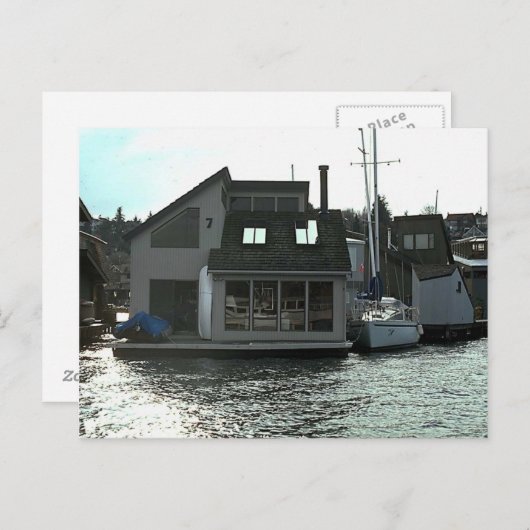 Het Briefkaart van onroerende goederen (Voorkant / Achterkant)