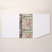 Het  briefkaart van Parijs. Badhanddoek (Badhanddoek)