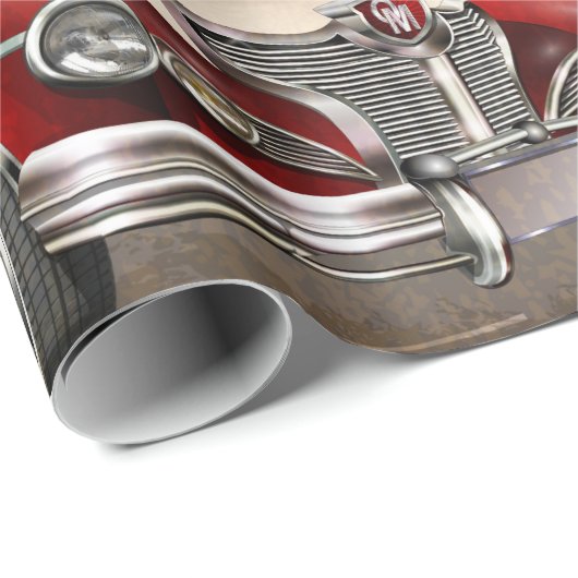 Het briefkaart van Parijs. Cadeaupapier (Rol Hoek)