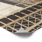 Het briefkaart van Parijs. Poster (Hoek)