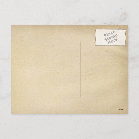 Het briefkaart van Pasen (Achterkant)