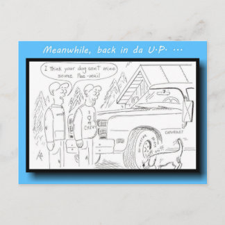 Het Briefkaart van Peemail van Yooper