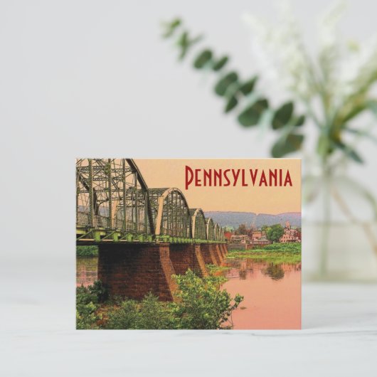 Het Briefkaart van Pennsylvania (Staand voorkant)
