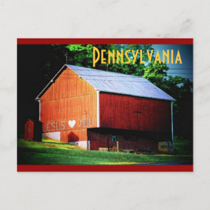 Het Briefkaart van Pennsylvania
