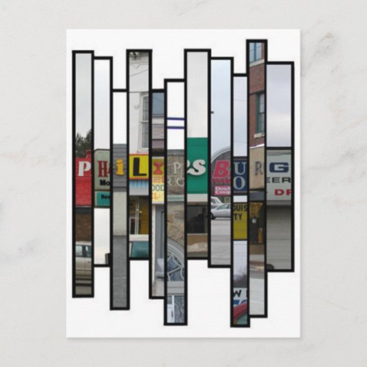 Het Briefkaart van Philipsburg (Voorkant)