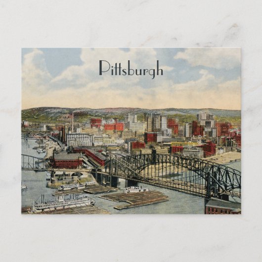 Het Briefkaart van Pittsburgh Point 1931 (Voorkant)