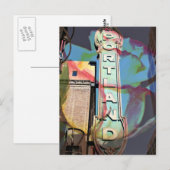 Het Briefkaart van "Portland" (Voorkant / Achterkant)