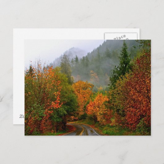 Het Briefkaart van Road van Dodge (Voorkant / Achterkant)