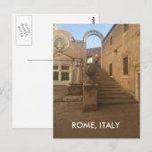 Het Briefkaart van Rome (Voorkant / Achterkant)