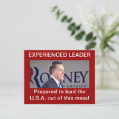 Het Briefkaart van Romney (Staand voorkant)