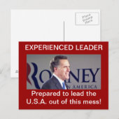 Het Briefkaart van Romney (Voorkant / Achterkant)
