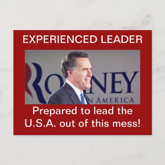 Het Briefkaart van Romney (Voorkant)