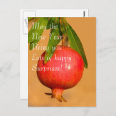 Het Briefkaart van Rosh HaShana van de (Voorkant / Achterkant)