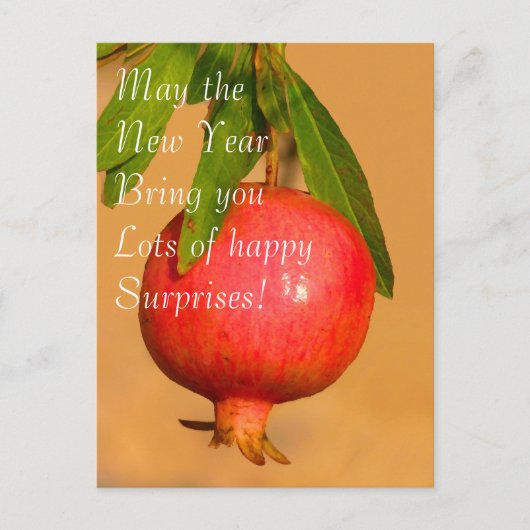 Het Briefkaart van Rosh HaShana van de (Voorkant)