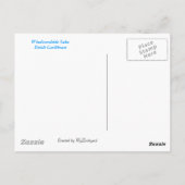 Het Briefkaart van Saba van Windwardside (Achterkant)