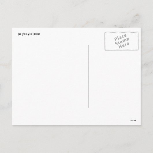 Het Briefkaart van San Francisco (Achterkant)