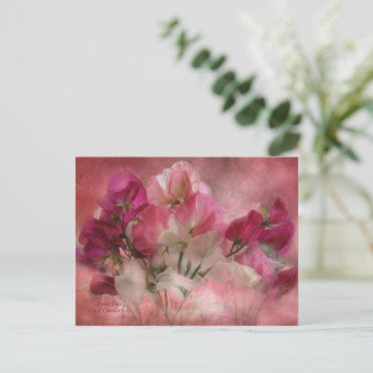 Het Briefkaart van schatten (Staand voorkant)