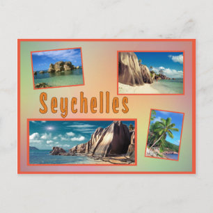 Het briefkaart van Seychellen