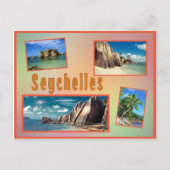 Het briefkaart van Seychellen (Voorkant)