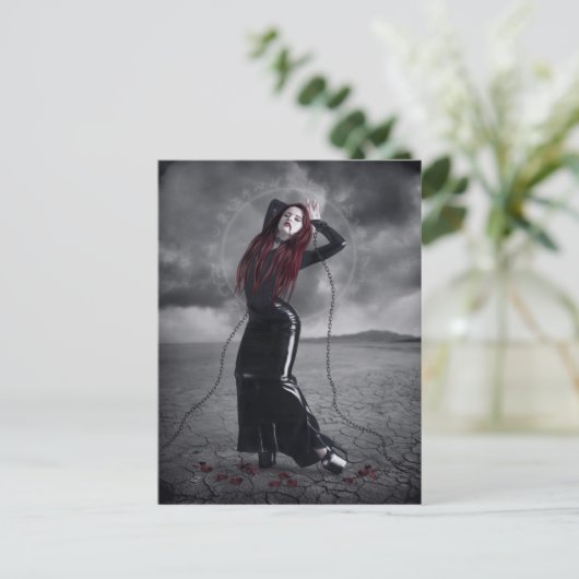 Het Briefkaart van "Sigillum Diaboli" (Staand voorkant)