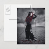 Het Briefkaart van "Sigillum Diaboli" (Voorkant / Achterkant)