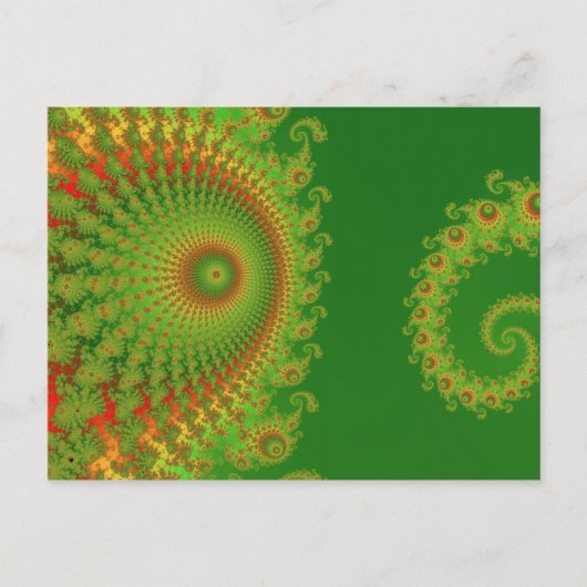 Het Briefkaart van Spirole van Kerstmis (Voorkant)