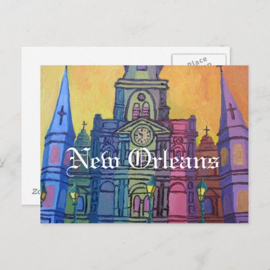 Het Briefkaart van St.Louis (Voorkant / Achterkant)