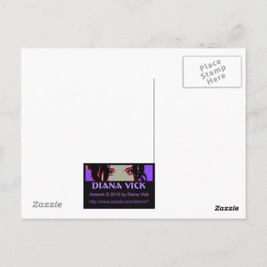 Het Briefkaart van Stormchaser (Achterkant)