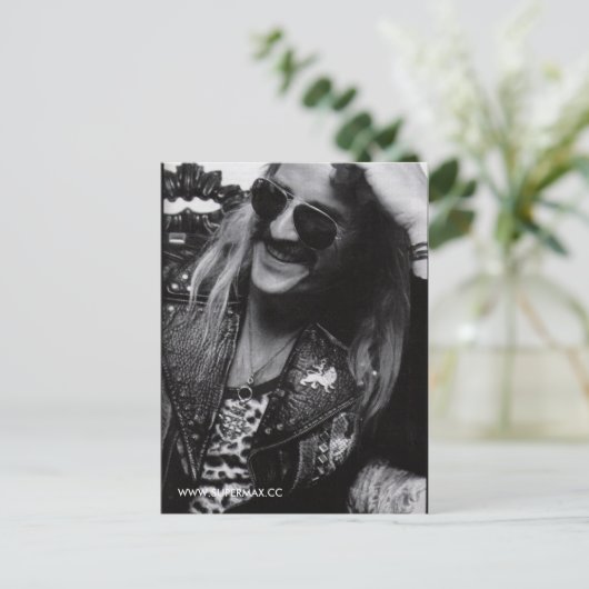 Het Briefkaart van Supermax (Staand voorkant)