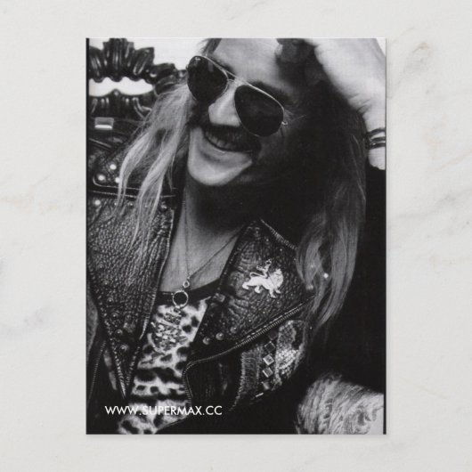 Het Briefkaart van Supermax (Voorkant)