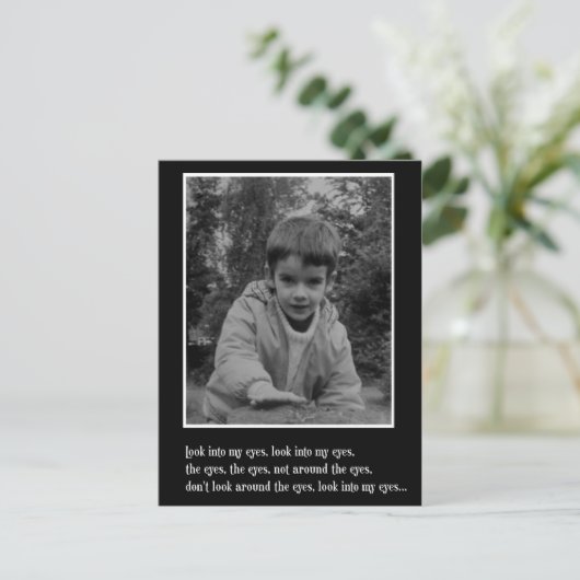 Het Briefkaart van Svengali (Staand voorkant)